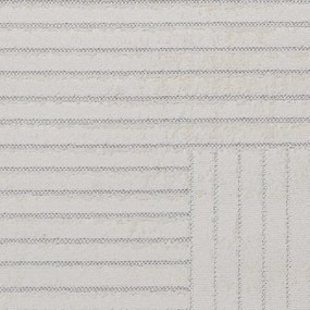 vidaXL Χαλιά χώρου τετράγωνο PALMERAS Κρεμ 200 x 200 cm Πολυεστέρας