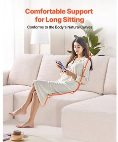 VEVOR Modular Sectional Sofa U Shaped Cloud Couch with Chaise and Cushion Beige