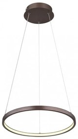 Κρεμαστό Φωτιστικό Οροφής LED 19W Καφέ 980Lm Ralph 67192-19BR Globo Lighting 67192-19BR Καφέ