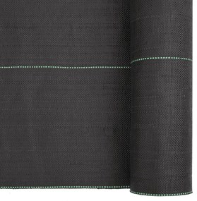 vidaXL Μεμβράνη Εδαφοκάλυψης Μαύρη 2x10 μ. από Πολυπροπυλένιο