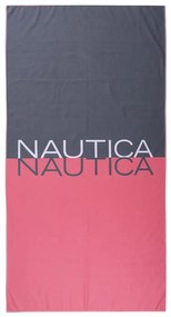 Πετσέτα Θαλάσσης Nau Duocolor Coral Nef-Nef Θαλάσσης 75x150cm Microfiber