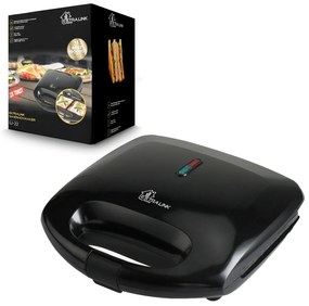 Extralink EX.23353 Smart Life Τοστιέρα με Αποσπώμενες Πλάκες για 2 Τοστ 750W Μαύρη (SJ-22)