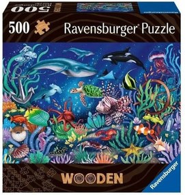 Παζλ Ravensburger Colorful Marine World 00017515 500 Τεμάχια