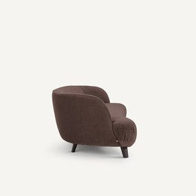 Πενταθέσιος καναπές από λινό βελούδο, Rosebury