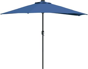 vidaXL Ομπρέλα Κήπου Αζούρ μπλε 294 x 150 x 224 εκ
