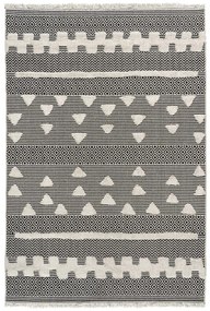 Beauty Home Χαλί βαμβακερό Morocotton 9238 Γκρι 125x180