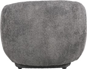 ΠΟΛΥΘΡΟΝΑ KARPEN HM9600.01 ΓΚΡΙ ΜΠΟΥΚΛΕ ΥΦΑΣΜΑ  93x87x78Υ εκ.