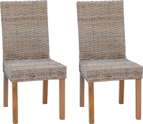 vidaXL Καρέκλα τραπεζαρίας 2 pcs