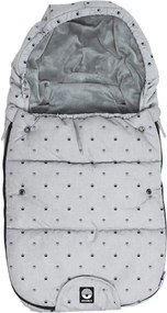 Ποδόσακος Καροτσιού (98x50) Dooky Crown DK-126947 Light Grey