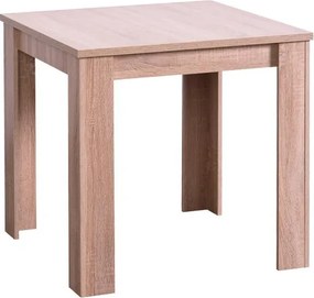 Τραπέζι Τραπεζαρίας DT Sonoma Oak 80x80x75 εκ.