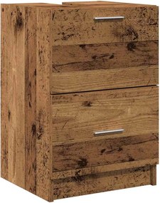 vidaXL Ντουλάπι Μπάνιου Παλιό Ξύλο 40 x 37 x 59 cm Επεξεργασμένο ξύλο