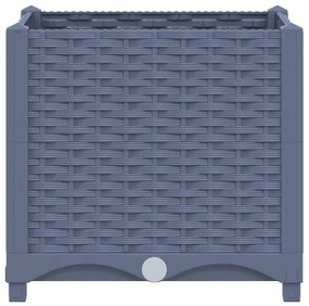 vidaXL Ζαρντινιέρα 40 x 40 x 38 εκ. από Πολυπροπυλένιο