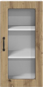 vidaXL Ραφιέρα τοίχου LUCCA 2 pcs Artisan Δρυς Επεξεργασμένο Ξύλο
