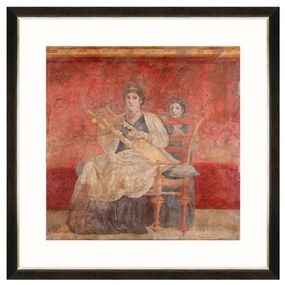 Κάδρο Pompeii Wall Fresco I FA13123 70X70 MindTheGap Τετράγωνοι Ξύλο