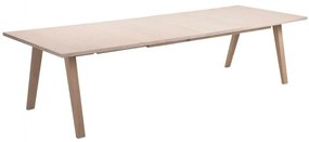Τραπέζι Oakland C102, Ελαφριά δρυς, 74x100x210cm, 83 kg, Επιμήκυνση, Πλαστικοποιημένη μοριοσανίδα, Φυσικό ξύλο καπλαμά, Ξύλο, Ξύλο: Δρυς | Epipla1.gr