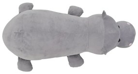 vidaXL Ιπποπόταμος Λούτρινος Μαλακός Γκρι