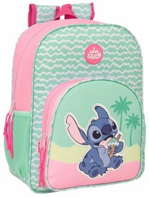 Σχολική Τσάντα Lilo &amp; Stitch Ice cream Ροζ 32 x 38 x 12 cm