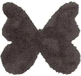 Παιδικό Χαλί ANTHRACITE SHADE BUTTERFLY 160-x-160-εκ