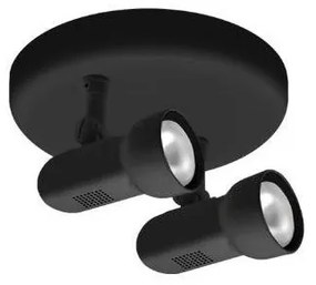 Σποτ Φωτιστικό Οροφής IP20 Mega R50 ΙI ΦOS_ME-17-00402-2-Μαύρο 17-00402-2