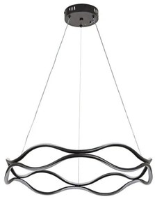 Κρεμαστό Φωτιστικό Οροφής LED 80W IP20 3CCT Μαύρο 6097-Black Inlight-6097-Black-Μαύρο 6097-Black