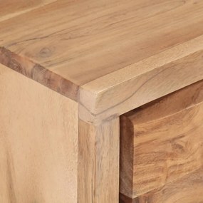 vidaXL Έπιπλο Τηλεόρασης Live Edge 120x30x42 εκ. Μασίφ Ξύλο Ακακίας