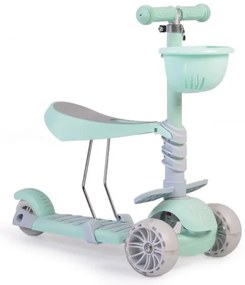 ΠΑΤΙΝΙ SCOOTER BYOX ΜΕ ΚΑΘΙΣΜΑ BUBBLEGUM GREEN 3800146225988