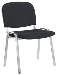 MILOS ΧΡΩΜΙΟ ΜΑΥΡΟ ΥΦΑΣΜΑ ΚΑΡΕΚΛΑ ΜΕΤΑΛΛ. 54Χ58.5Χ47-78.5εκ. ZITA PLUS 54Χ58.5Χ47-78.5εκ.