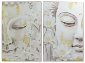 Πίνακας DKD Home Decor Αλουμίνιο Κρυστάλλινο 80 x 4 x 120 cm
