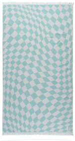 ΠΕΤΣΕΤΑ ΘΑΛΑΣΣΗΣ GROOVY 90X170 AQUA - Nef-Nef Homeware