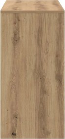 vidaXL Γραφείο Artisan Oak 90 x 37.5 x 75 εκ Επεξεργασμένο ξύλο