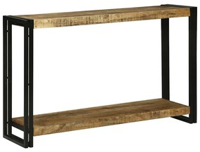 vidaXL Τραπέζι κονσόλας 120 x 33 x 75 εκ Μασίφ ακατέργαστο ξύλο μάνγκο