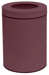 Καλάθι Απορριμμάτων (Φ21x28) Pam &amp; Co 5lt 2128 Bordeaux Matt