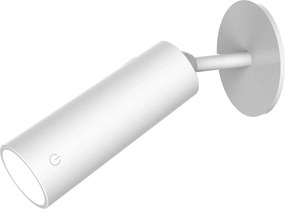 LED Σποτάκι Τοίχου Roll 4 Επαναφορτιζόμενο ø4,5 Θερμό 3000K Χωρίς Καλώδιο - Λευκό