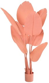 Τεχνητό Φυτό Strelitzia 20366 120cm Salmon Globostar Polyethylene,Fabric