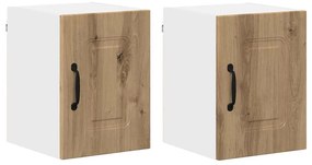 vidaXL Πάνελ πλυντηρίου πιάτων Kalmar 2 pcs Artisan Oak