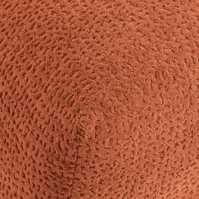 Πουφ βελούδινο με ανάγλυφη υφή, 109 εκ., Nuria