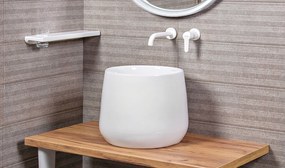 Kaspo White Gloss Ø41 - Επιτραπέζιος νιπτήρας