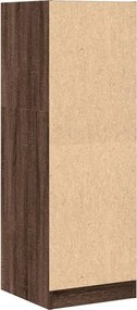vidaXL Συρταριέρα Γενικής Χρήσης Καφέ Δρυς 40x41x118 εκ. Επεξ. Ξύλο