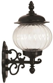 Φωτιστικό Τοίχου - Απλίκα 685AVN1254 27x23x48cm E27 40W Black Opviq