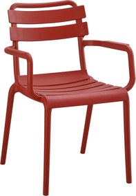 ΠΟΛΥΘΡΟΝΑ ΠΟΛΥΠΡΟΠΥΛΕΝΙΟΥ PHILLY HM6123.07 ΚΟΚΚΙΝΟ 58,5x49x83,5Υεκ.