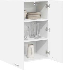 vidaXL Κρεμαστό ντουλάπι Λευκό 60 x 31 x 80 εκ. Επεξεργασμένο Ξύλο