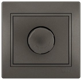Lezard Dimmer για Ωμικά Φορτία 800W &amp; Μαγνητικούς Μ/Σ 600W Ανθρακί Mira (Πλήρης) 701.4141115