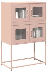 HIGHBOARD ΡΟΖ 68X39X107 CM ΑΤΣΑΛΙ 853345