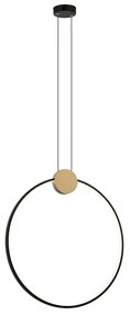 Φωτιστικό Οροφής Μονόφωτο LED Dimmable Zambelis 23095 Black Matt
