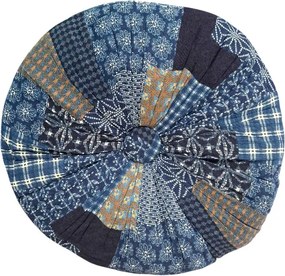 Μαξιλάρι καρέκλας Πουφ - Boho - 40cm - 720185 - Blue/Grey