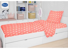 Παπλωματοθήκη Μονή (160x240) Dimcol Star 34 Coral