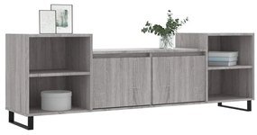 vidaXL Έπιπλο Τηλεόρασης Γκρι Sonoma 160x35x55 εκ. από Επεξεργ. Ξύλο