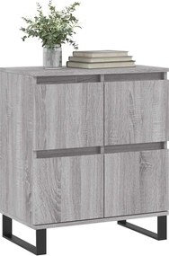 vidaXL Ντουλάπι Γκρι Sonoma 60x35x70 εκ. από Επεξεργασμένο Ξύλο