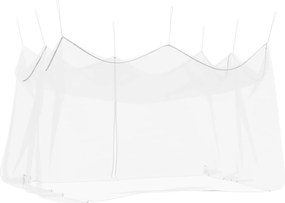 vidaXL Δικτύο Κουνούπια Κήπου 220 mesh Λευκό 3 x 4,5 x 2,5 m