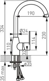 Ferro Algeo BAG4 - Μπαταρία Κουζίνας